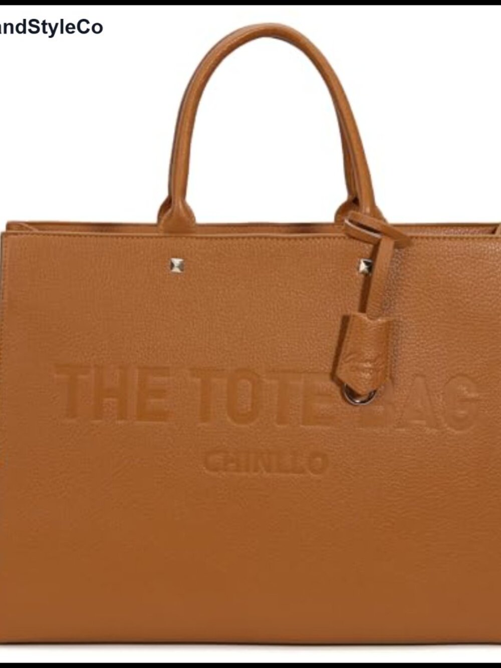 Chinllo Laptop Tote Bag Top Handle Satchel Purse Work Compartment Shoulder Strap